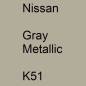 Preview: Nissan, Gray Metallic, K51.